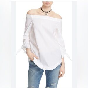 Free People Show me some shoulder top